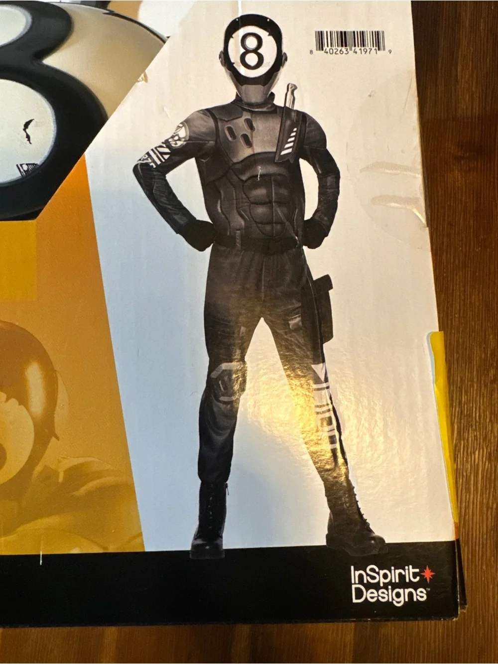 ❌SOLD❌ Fortnite 8-Ball Boys Halloween Costume Size Medium 8–10